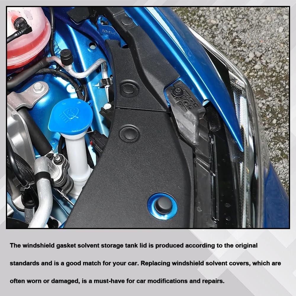 Windshield Washer Fluid Reservoir Cap, Washer Tank Cap, Windshield Washer Blue