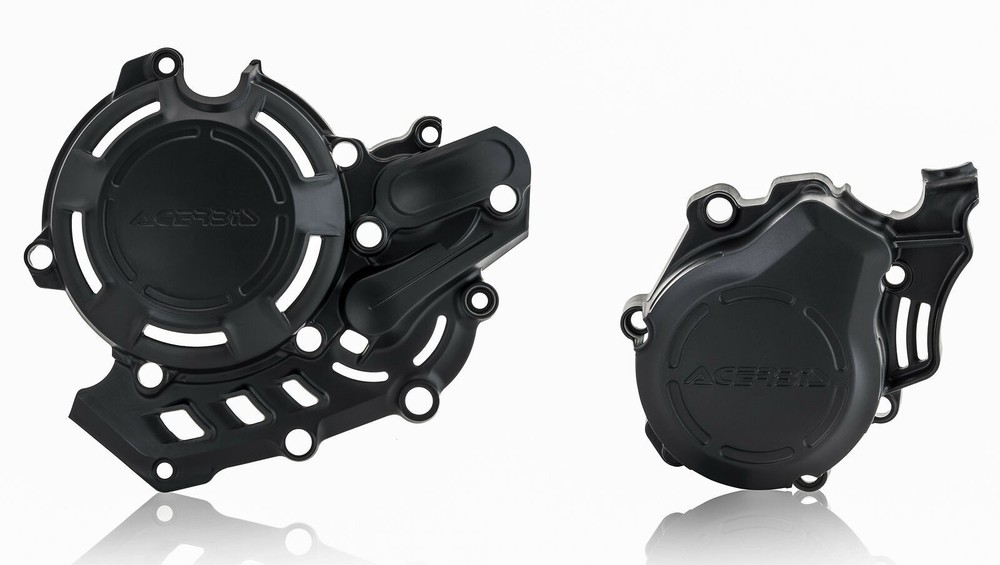 Acerbis 2709760001 X-Power Engine Cover, Black