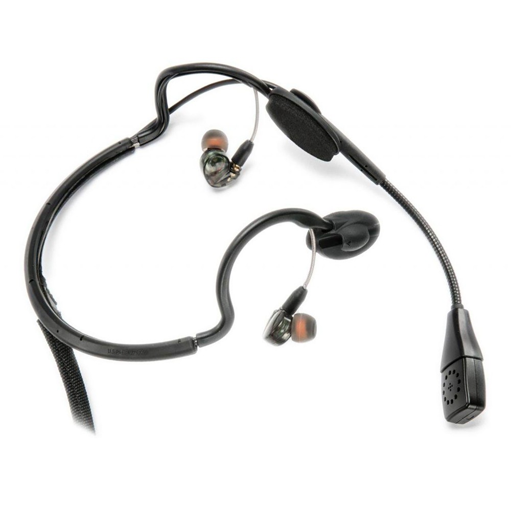 Point Source Audio CM-i3-4F Dual In-Ear Audio Headset with Dynamic Mic