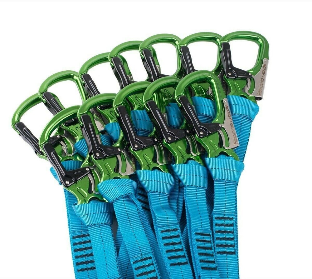 NOTCH SPEEDLINE KIT RIGGING & ALUMINUM SNAPS 12 PACK