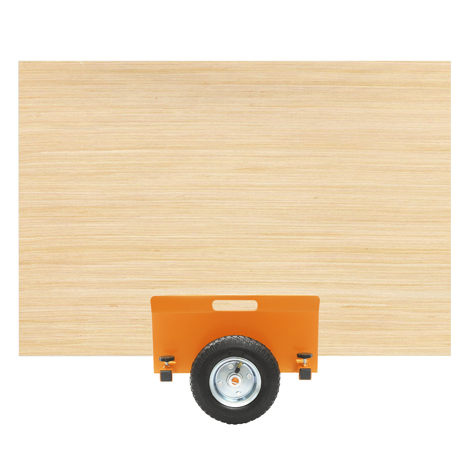 Panel Dolly Heavy Duty Slab Dolly Adjustable Drywall Mover with 8" Wheels