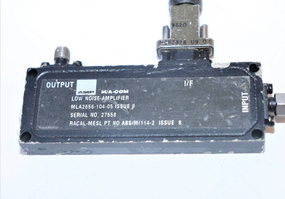 MACOM Low Noise Amplifier MLA2656-104-05