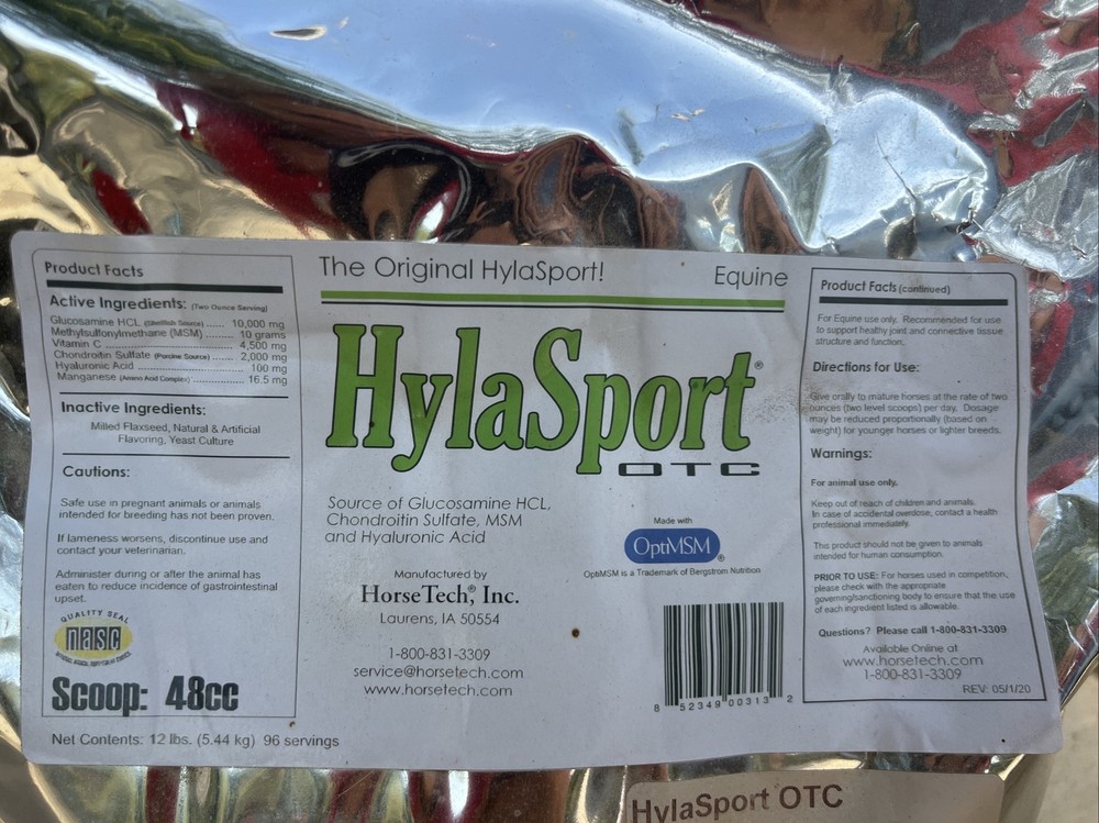 Hylasport Equine, 12lbs