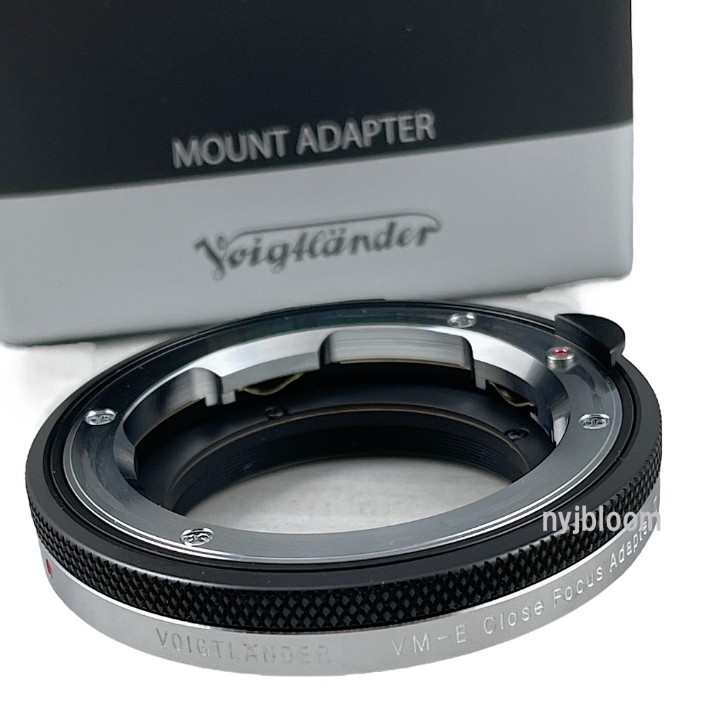 New VOIGTLANDER VM-E Close Focus Adapter II -VM Lens to Sony E Camera