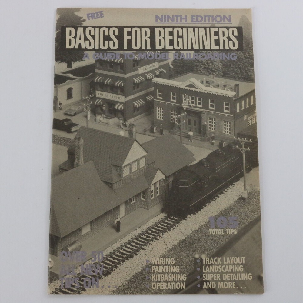 Basics For Beginners Guide To Model Railroading 9th Ed Magazine Life Like