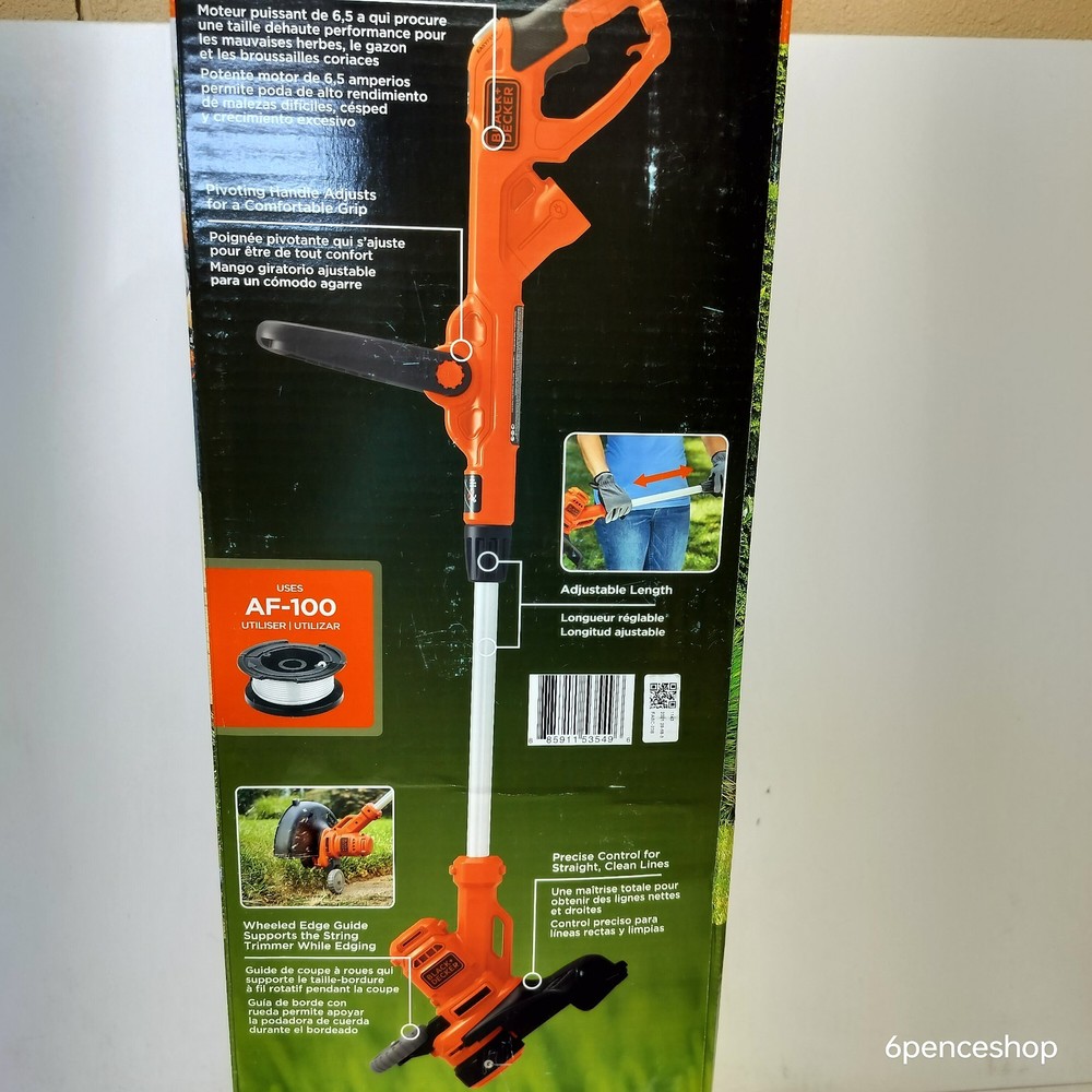 BLACK+DECKER BESTE620 String Trimmer Corded 14-Inch