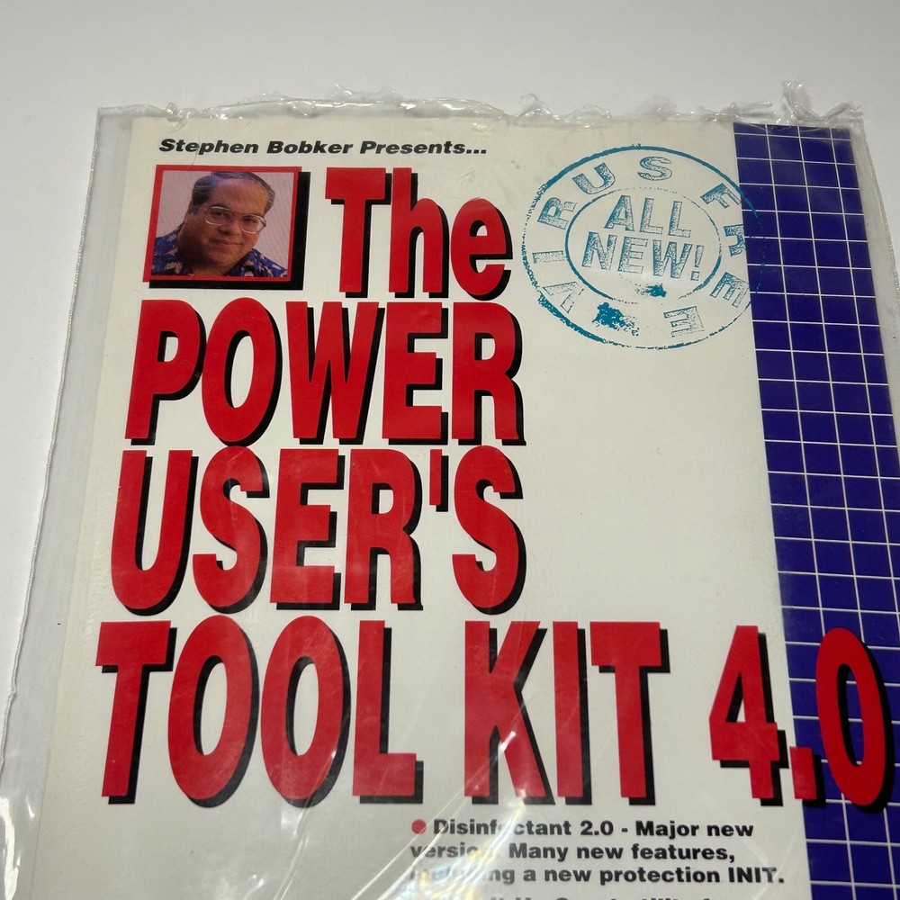 Floppy Disk Steven Bobker Presents The Power User's Tool Kit 4.0 Mac