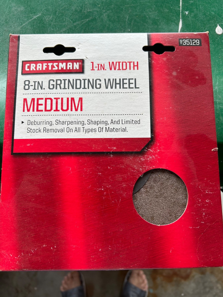 Craftsman 8 INCH Grinding wheel Medium