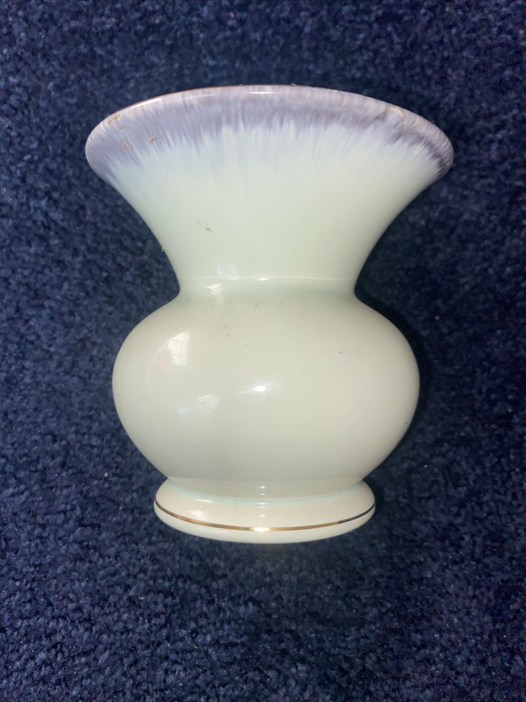Vtg Small Slipware Vase