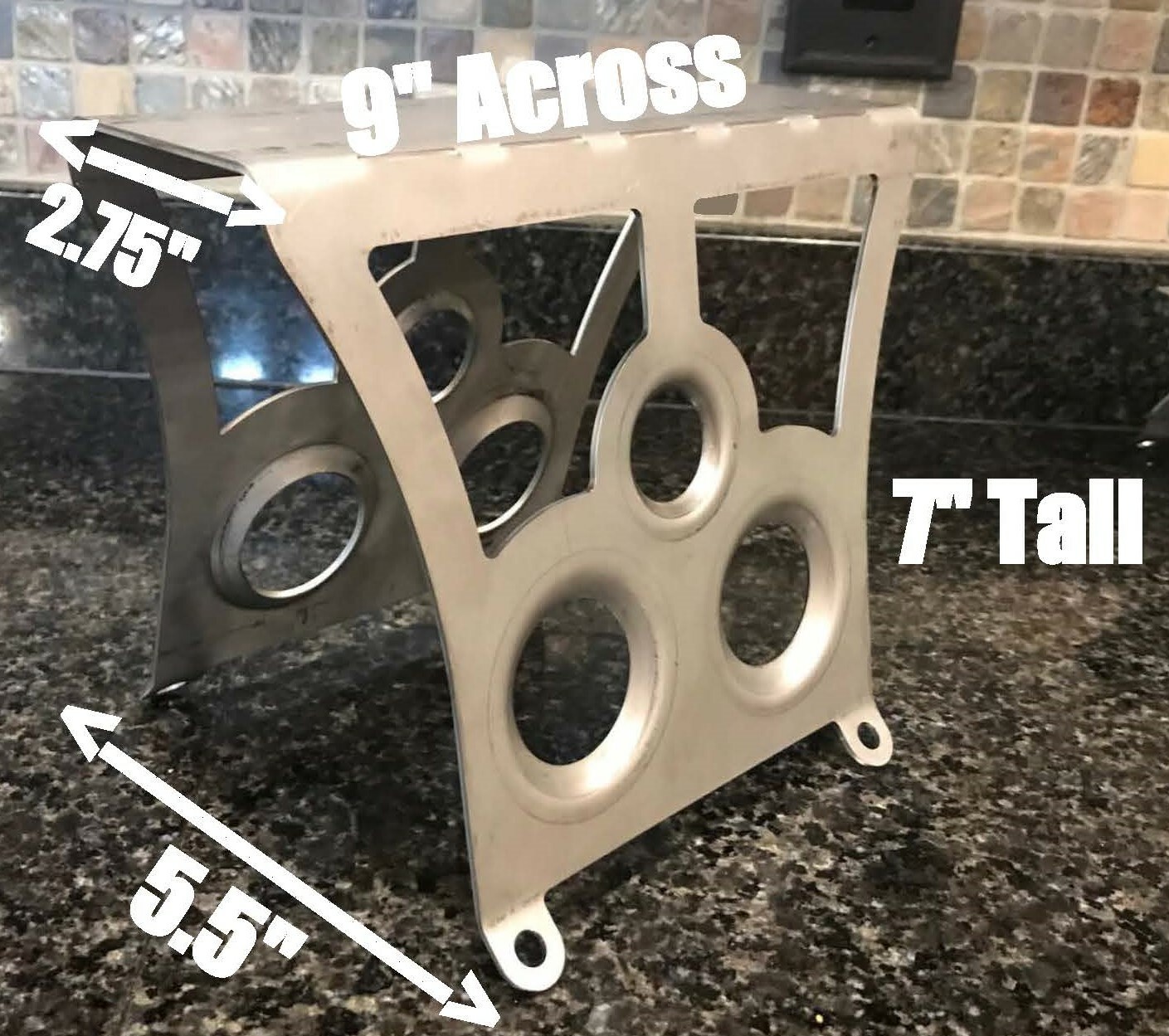 Sheldon Machine 7 in. Tall Tunnel Mount Shifter Stand | B&M, Hurst, TCI, etc.