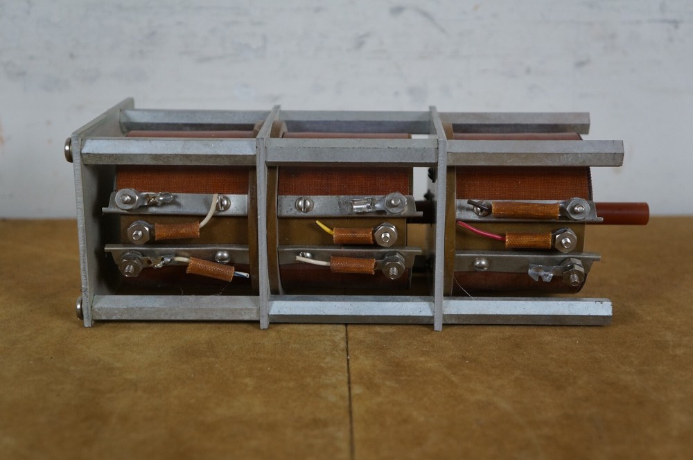 Vintage General Radio 3 Phase Variac Variable Transformer 9"