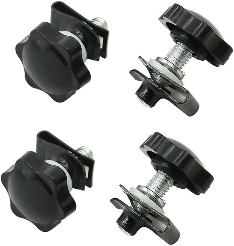 Black Hardbagger Security Theft Deterrent Saddlebag Locks Mounting Hardware Fit