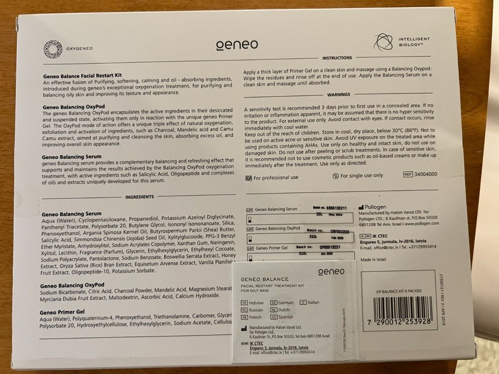 Facial Pods For Oxygeneo+U machine