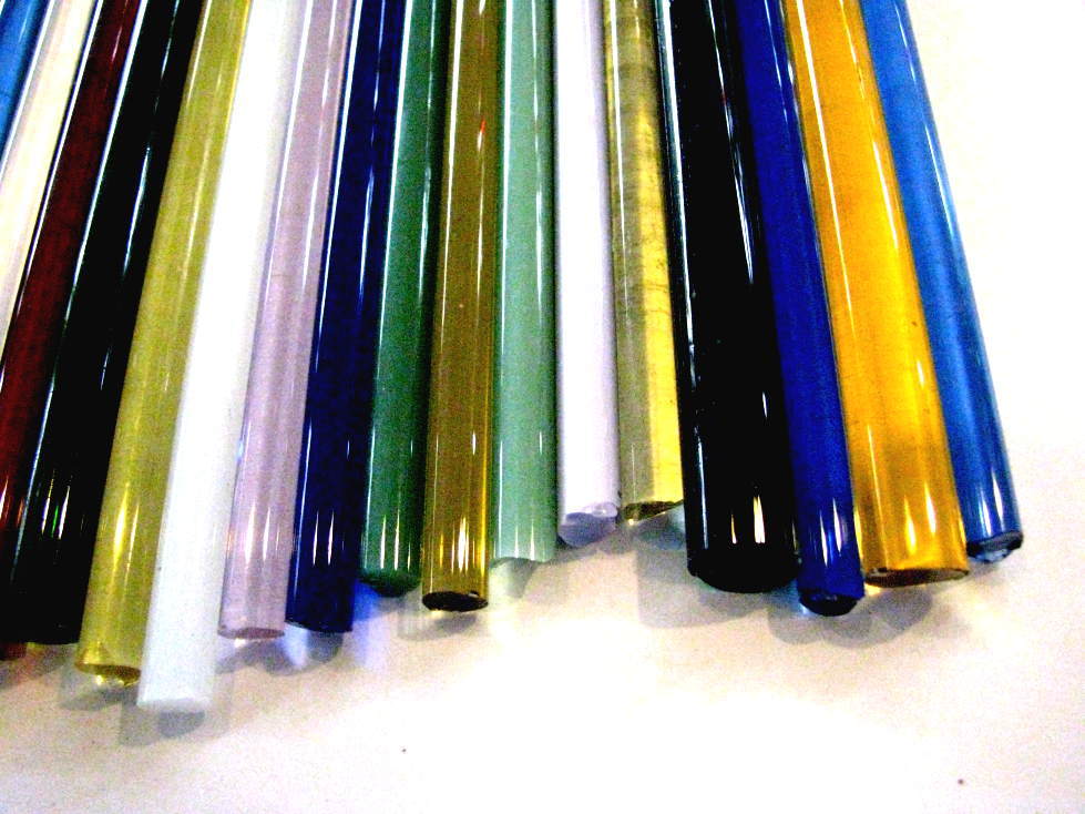 Devardi Glass COE 33 Boro 1 lb Assorted Borosilicate Rods, Lampworking, Blowing