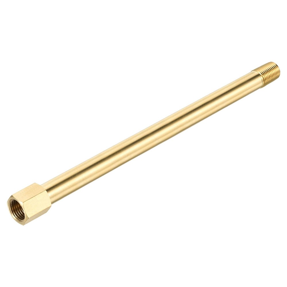 Brass Pipe Fitting G1/4  Adapter 200mm Extension Connector Hex Coupling
