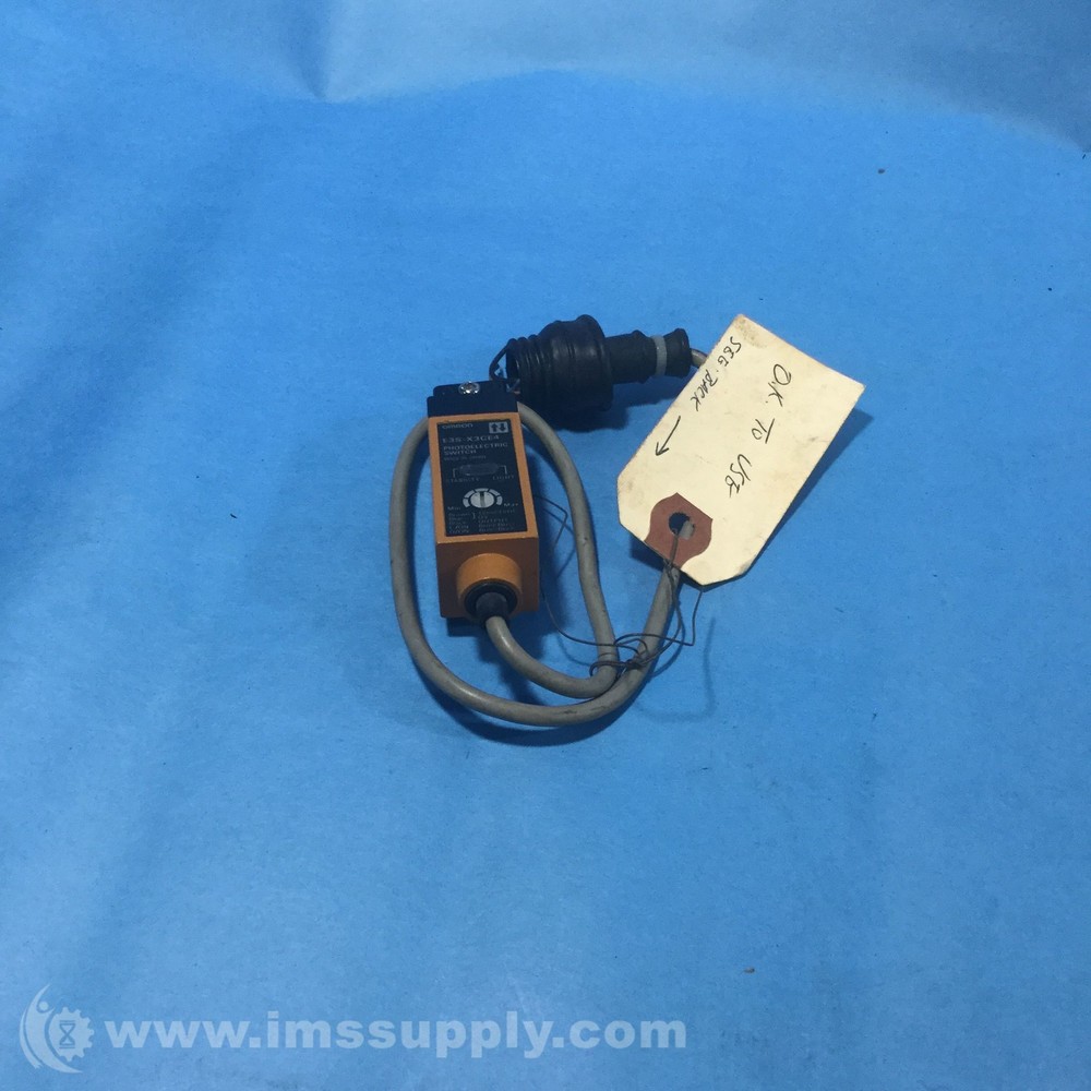 Omron E3S-X3CE4 Photoelectric Sensor FNOB