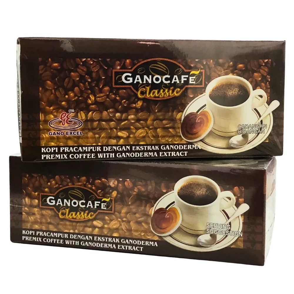 Gano Excel GanoCafe Classic Ganoderma Instant Coffee 30 Sachets