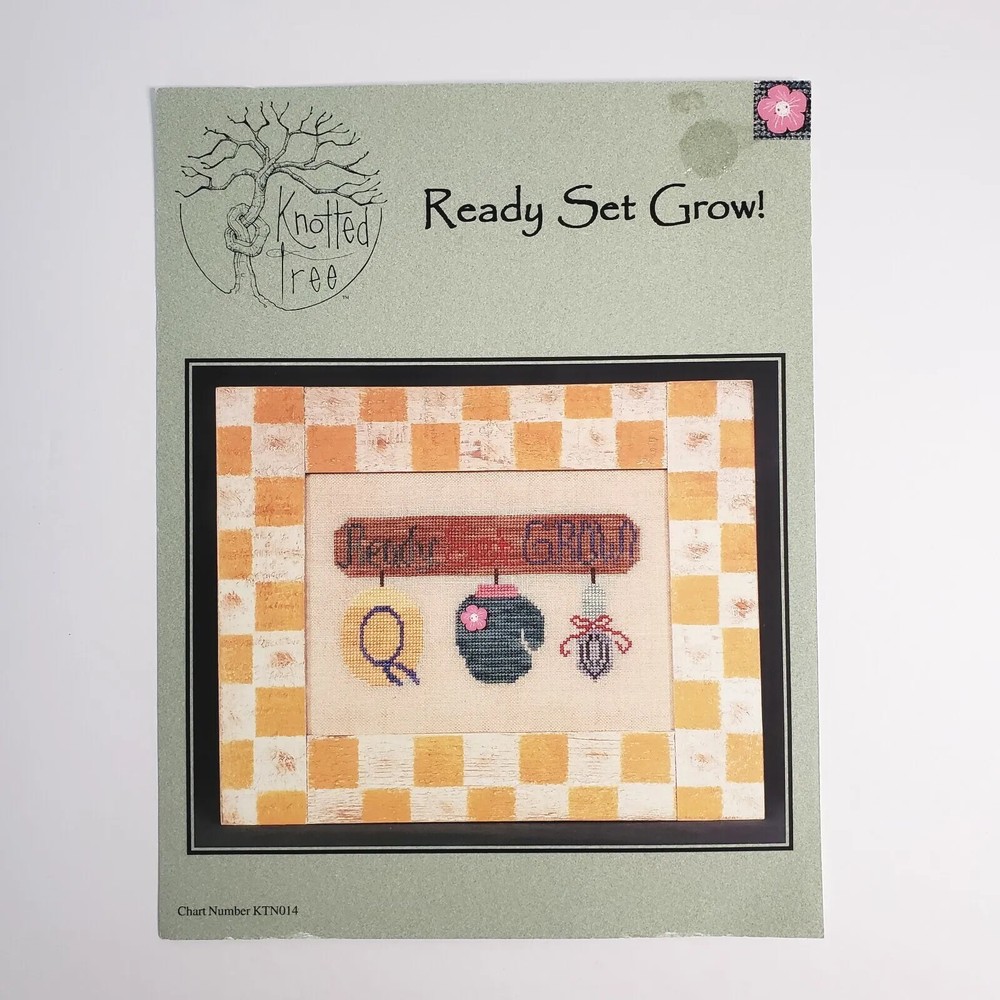 Knotted Tree Ready Set Grow Counted Cross Stitch Pattern Chart Garden Summer