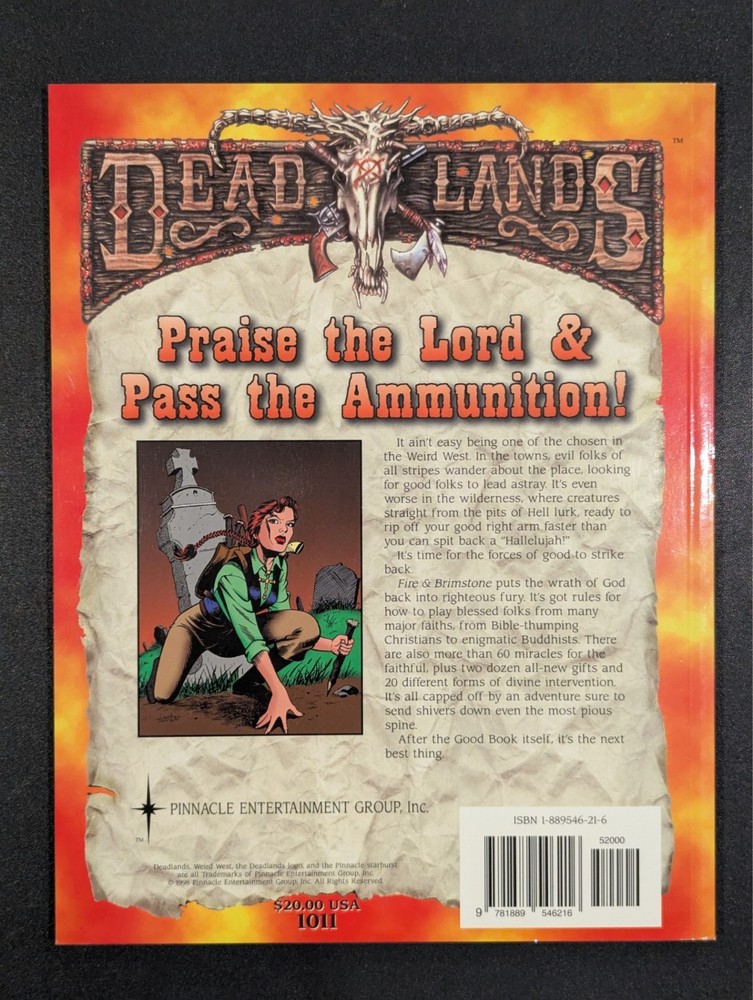 Fire & Brimstone - Deadlands - Pinnacle
