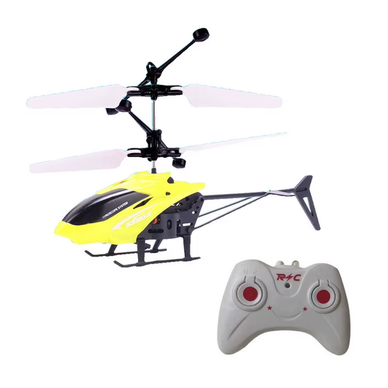 Rechargeable Mini RC Drone Remote Helicopter Safe Fall-Resistant