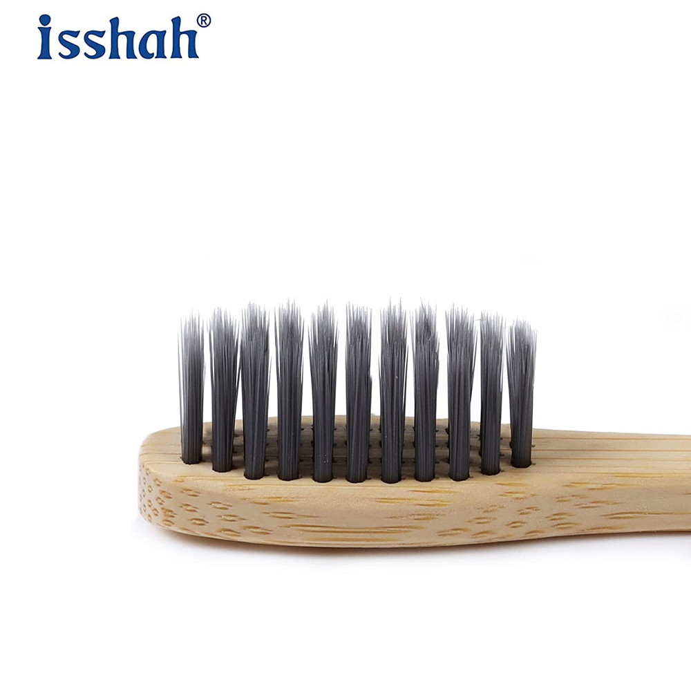 30 Pack Bamboo Toothbrushes Medium Bristles Eco Friendly Biodegradable Bulk Set