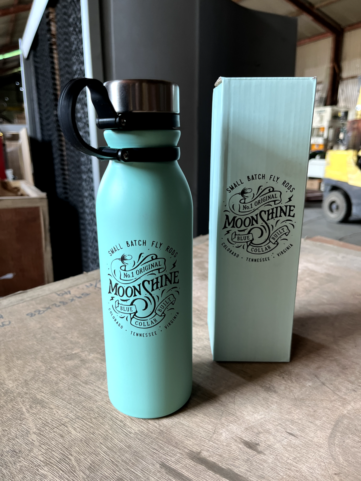 Moonshine Rod Company 20 oz Canteen SeaFoam