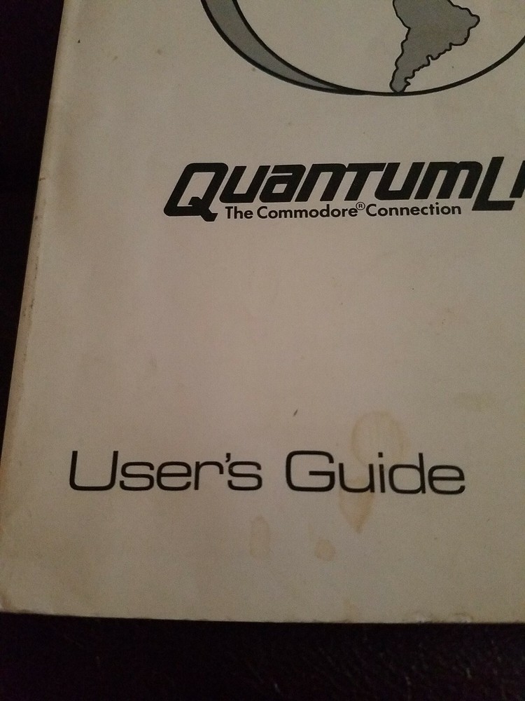 Vintage Commodore 64C PC, Personal Computer GEOS User's Guide 1986 Version 1.2