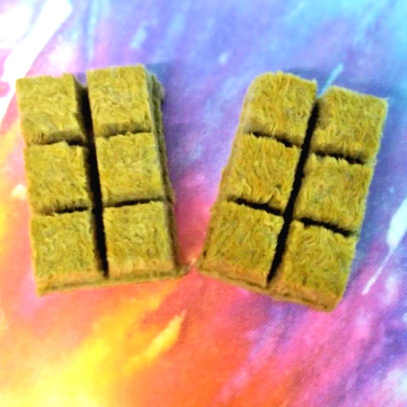 1.5 " GRODAN ROCKWOOL CUBES 2/6/12/28/ 50/100 (orders go same/next day ship-out)