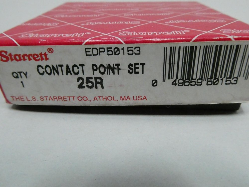 Starrett 25R Dial Indicator Contact Point Set