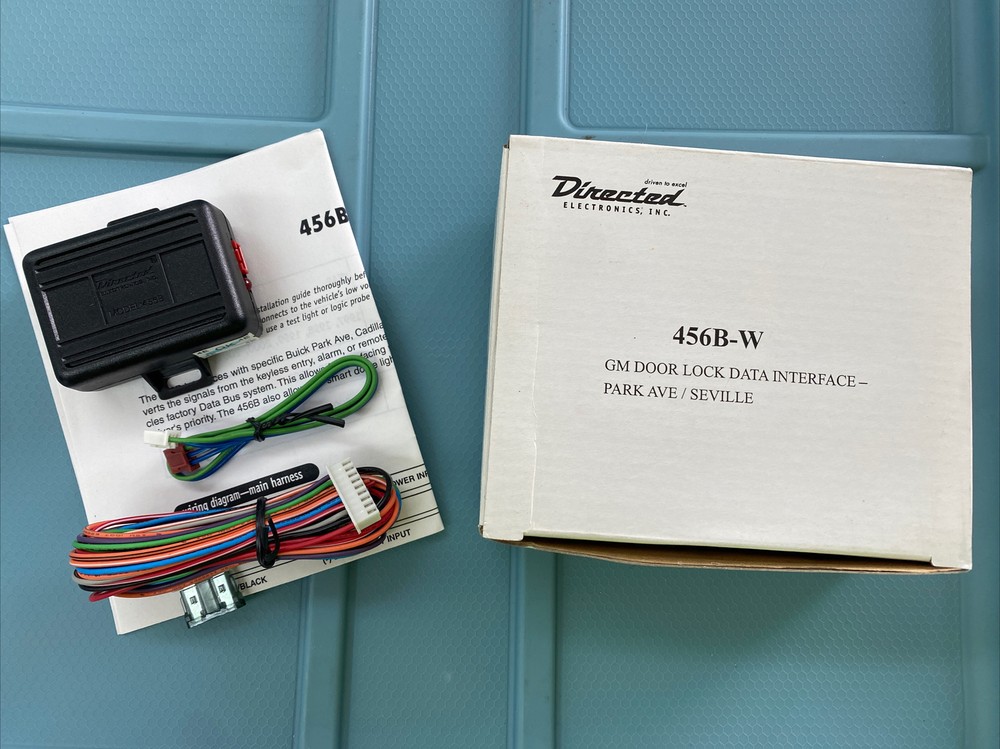 DIRECTED ELECTRONICS 456B-W GM DOOR LOCK DATA INTERFACE - PARK AVE / SEVILLE