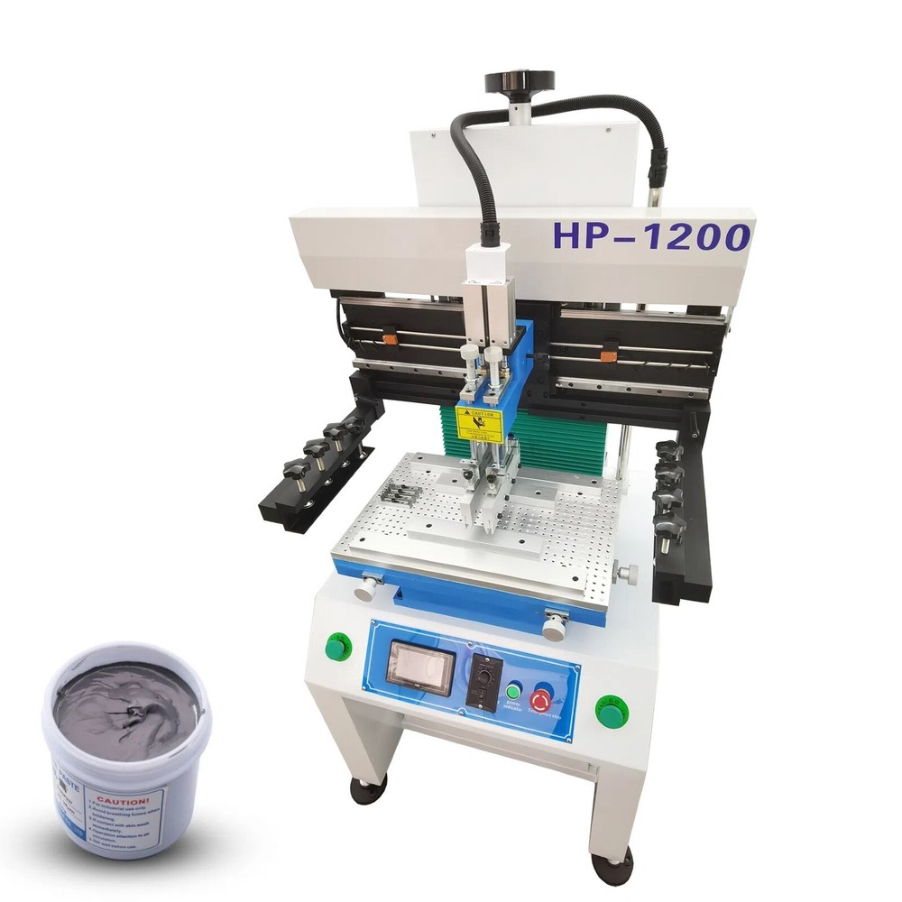 Semi-Automatic Solder Paste Printing Special Equipment Stencil Printer 110V