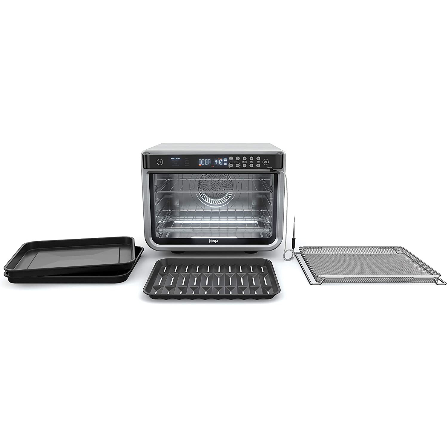 Ninja DT251 Foodi 10-in-1 Smart XL Air Fry Oven, Bake, Broil, Toast & Roast