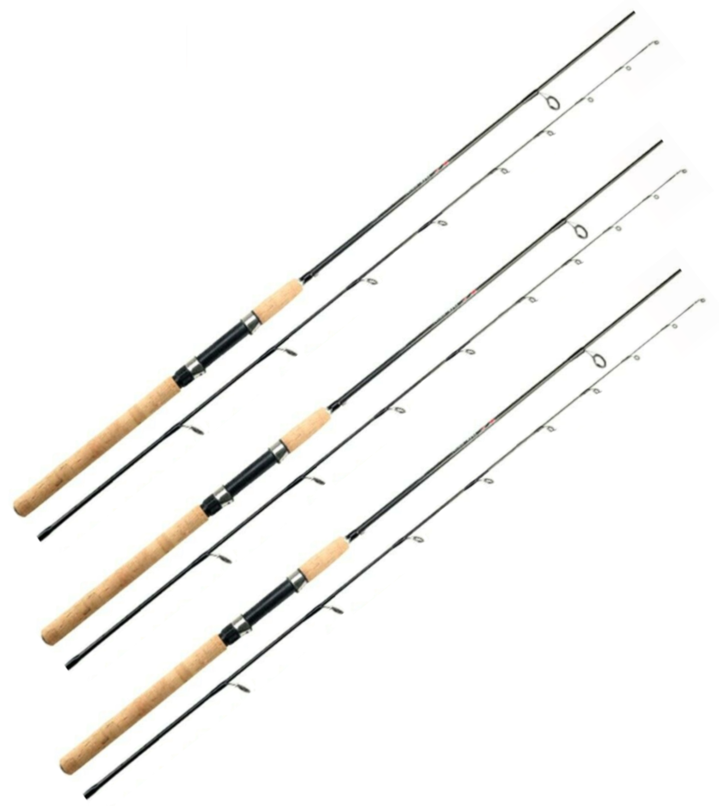 Fishing Pole Spinning Rod Carbon Fiber Portable Medium Heavy Fast Lightweight