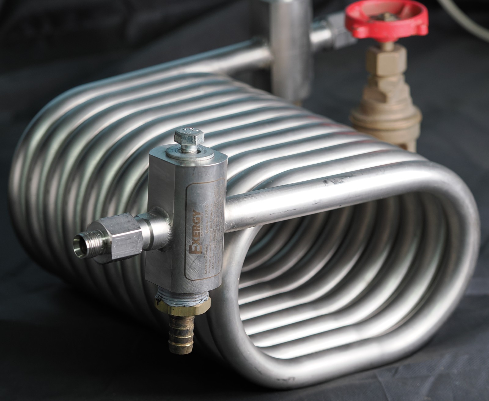 Exergy Tube in Tube Coil in Coil Stainless Steel Heat Exchanger 00448 3/8" USA