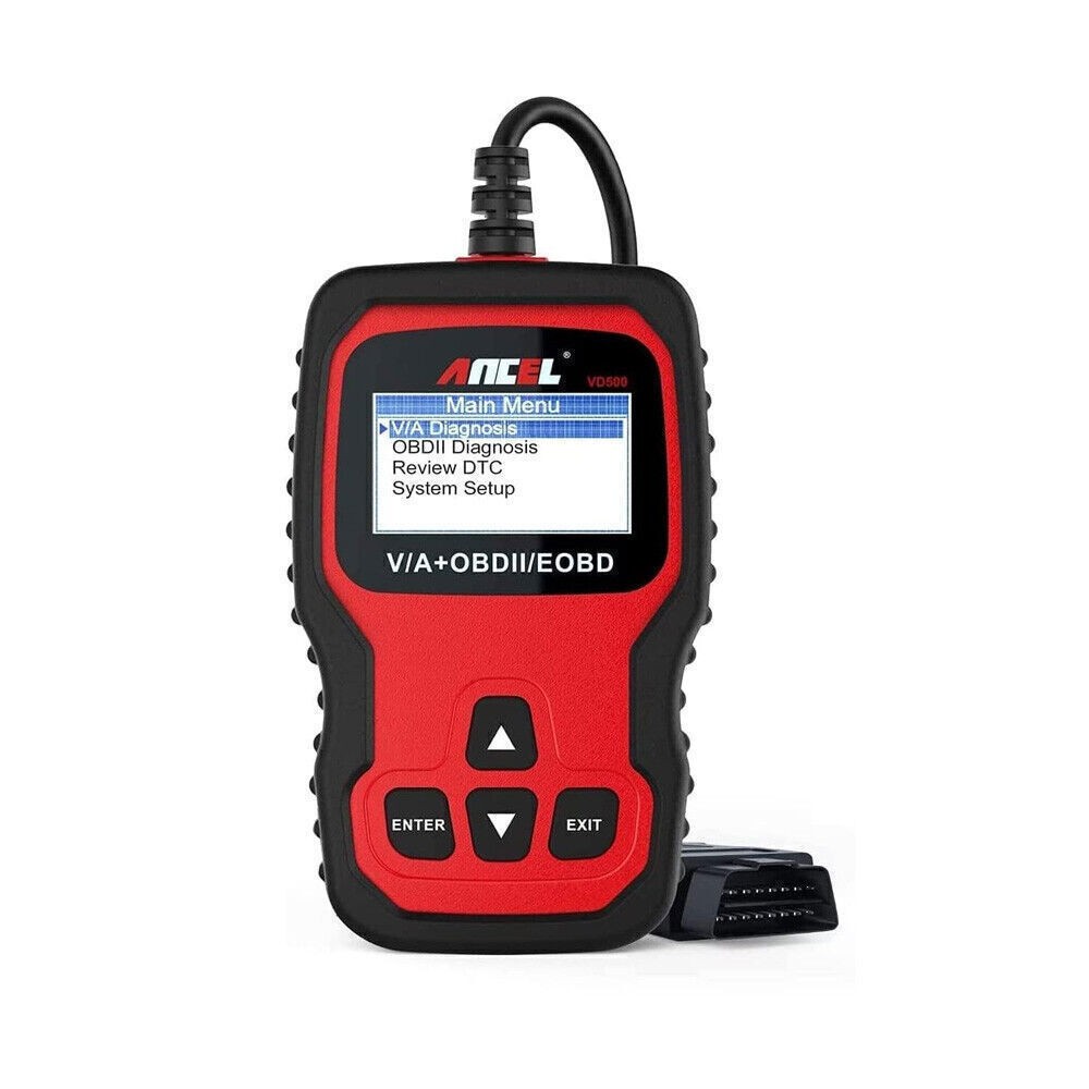 ANCEL VD500 OBD2 Scanner with Protective Case Storage Bag Diagnostic Code Reader