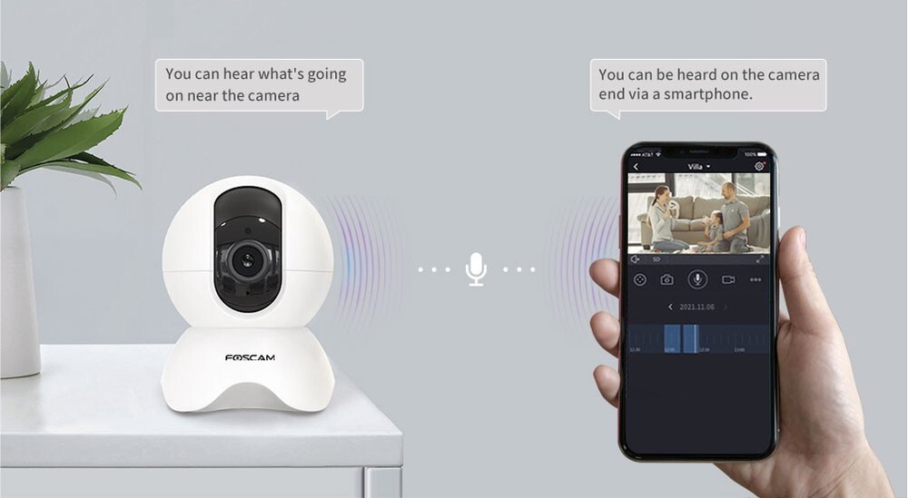 Foscam X5 5MP wireless security camera