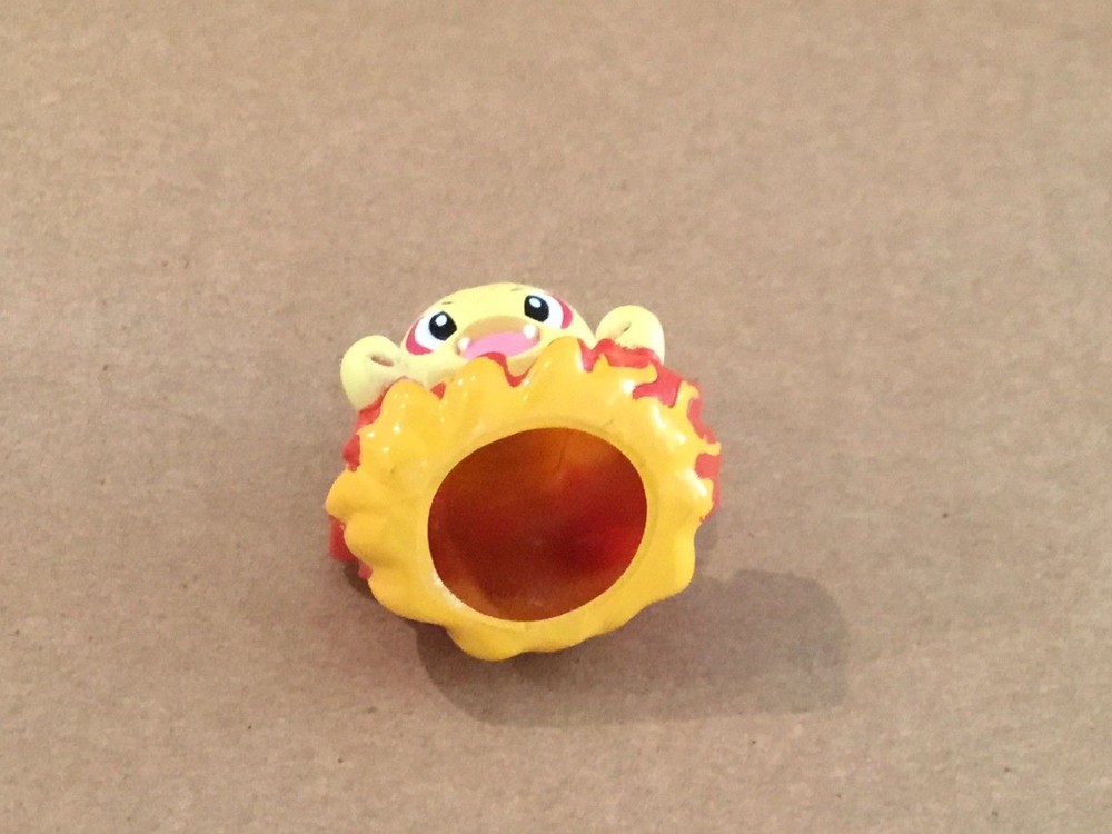 2009 Pokemon Finger Puppet Evil Chimchar Figure Catch Them All Nintendo Bandai