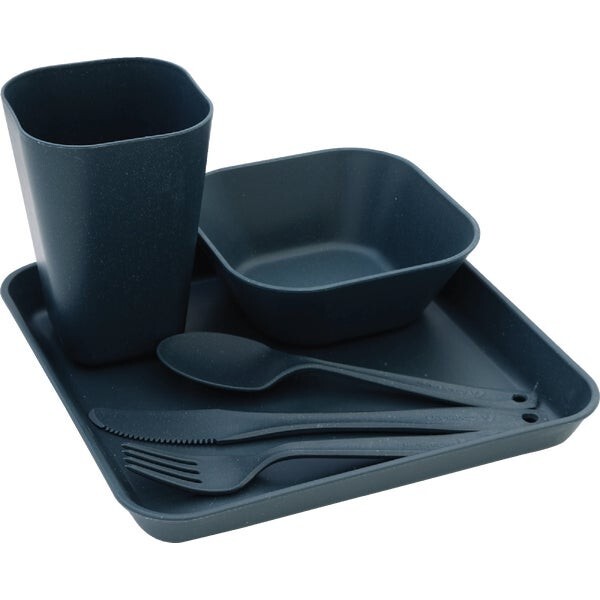 (2)-Coghlans Solo Tableware Kit (6-Piece) Full Size Camping Tableware. Mod:2315