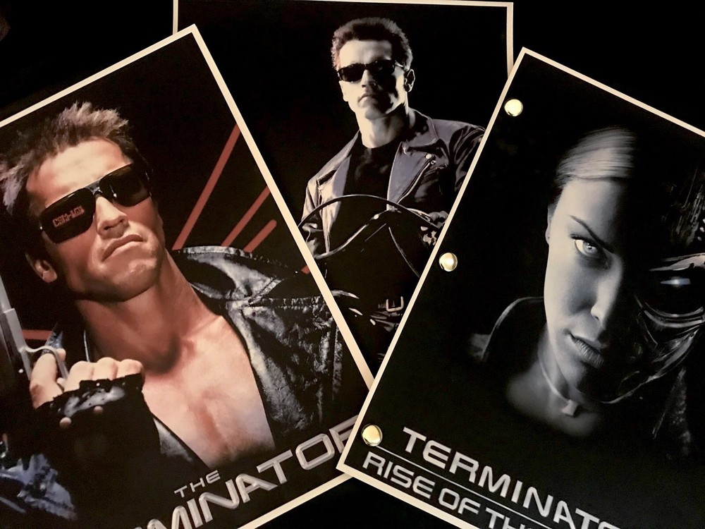 Sony Pictures TERMINATOR TRILOGY Rare Script SCREENPLAY SET Collection