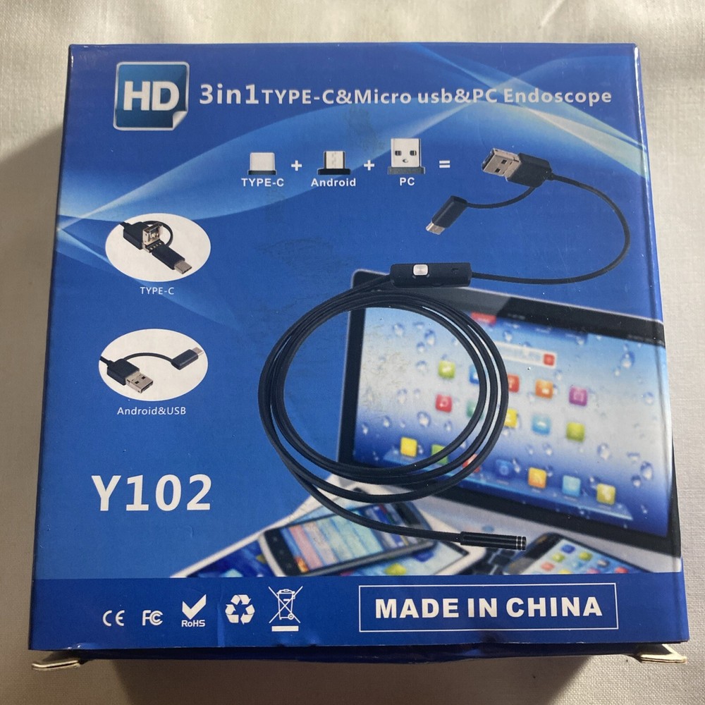 3 in 1 Type-c & Micro usb & PC Endoscope