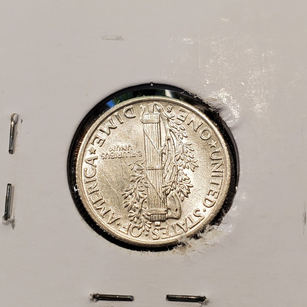 1941-S MERCURY DIME BU-UNC #19