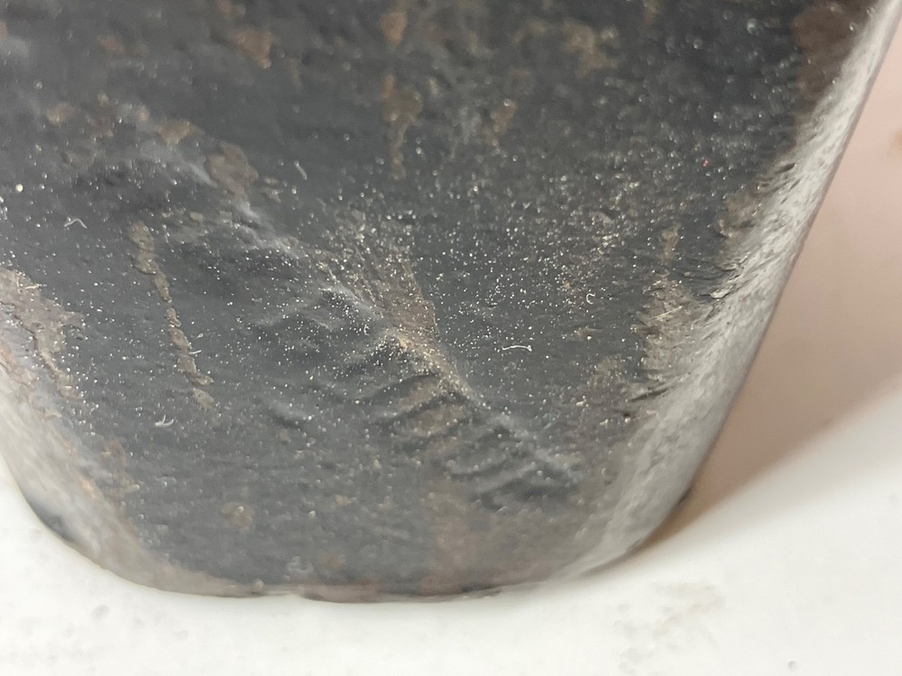 4 pound hammer marked Budde blacksmith railroad tool