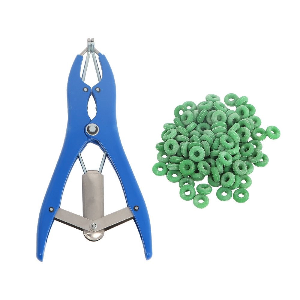 Lamb Applicator 100 Marking Rings Bander Docking Elastrator Applicator Castrator