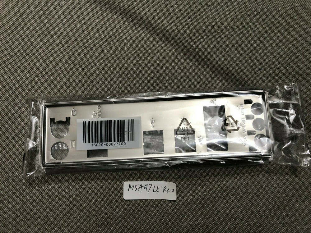 ASUS M5A97LE R2.0  IO SHIELD BACK PLATE    , ORIGINAL
