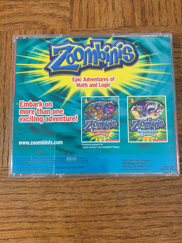 Zoombinis Logical Journey Computer Software
