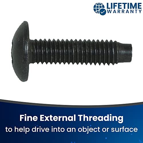 10-32 Rack Screws 100 Pack-Made