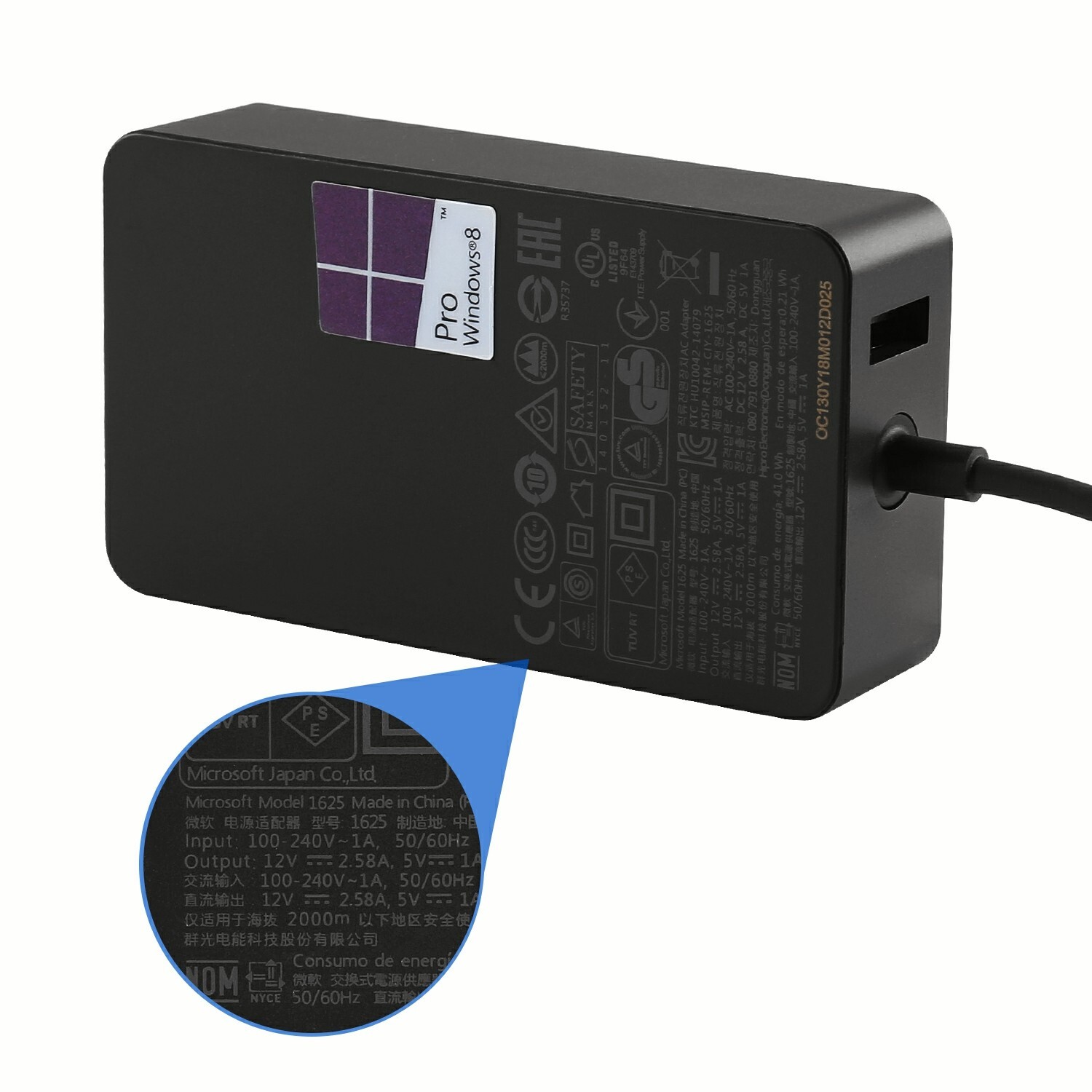 OEM 36W 1625 AC Adapter Charger for Microsoft Surface Pro 4 3 Power Supply 2024