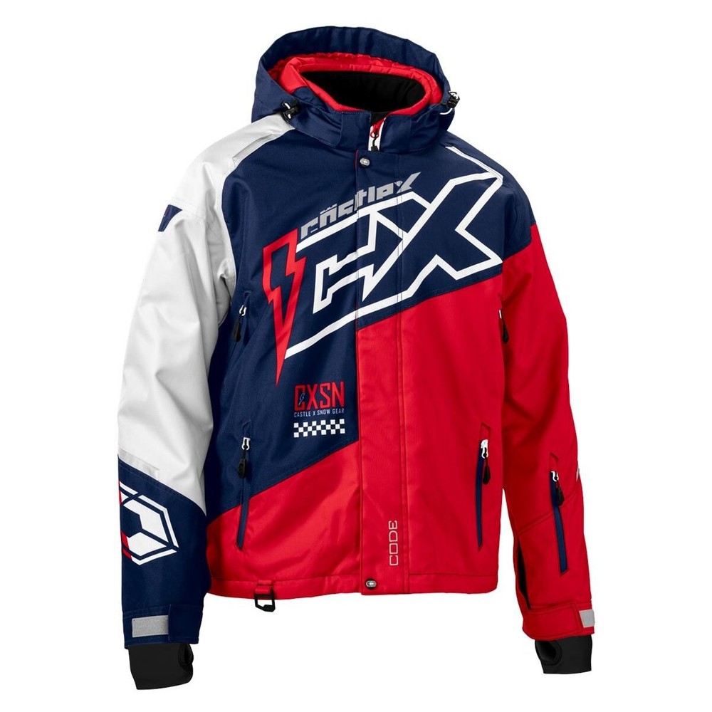 Castle X Navy/Red/White Code G5 Jacket 3455302XXL