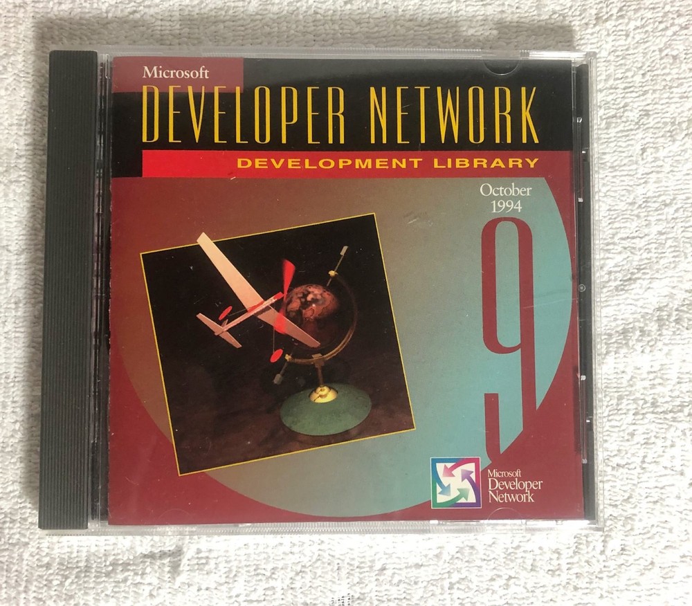 Microsoft Developer Network Development Library CD-ROM October 1994 Windows