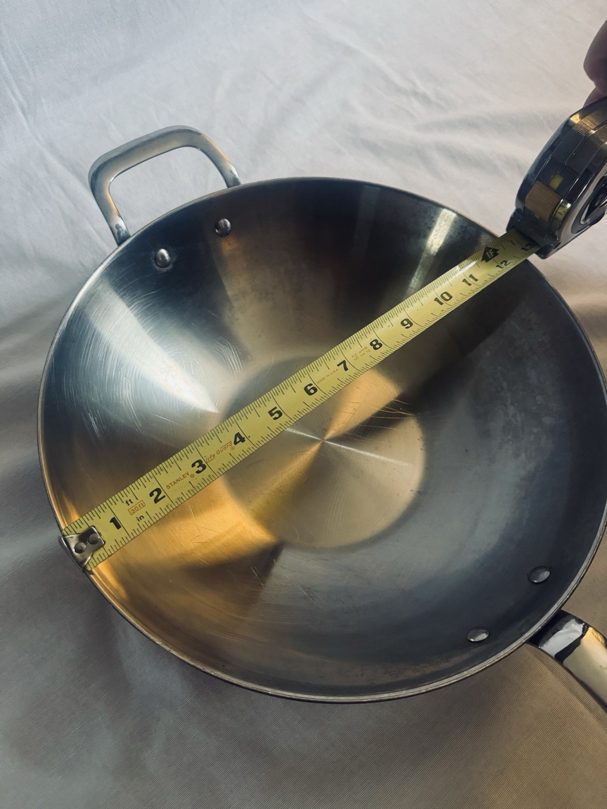 Williams-Sonoma Copper Exterior Wok – Stainless Interior – 12”